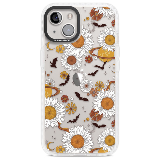 Halloween Skulls and FlowersPhone Case for iPhone 14