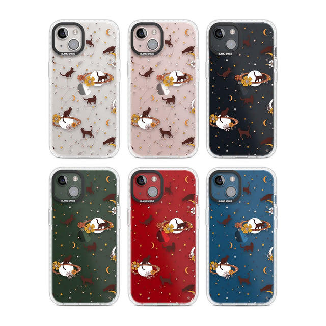 Halloween Skulls and FlowersPhone Case for iPhone 14