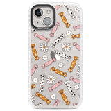 Floral Candy Clear Impact Phone Case for iPhone 13, iPhone 14, iPhone 15