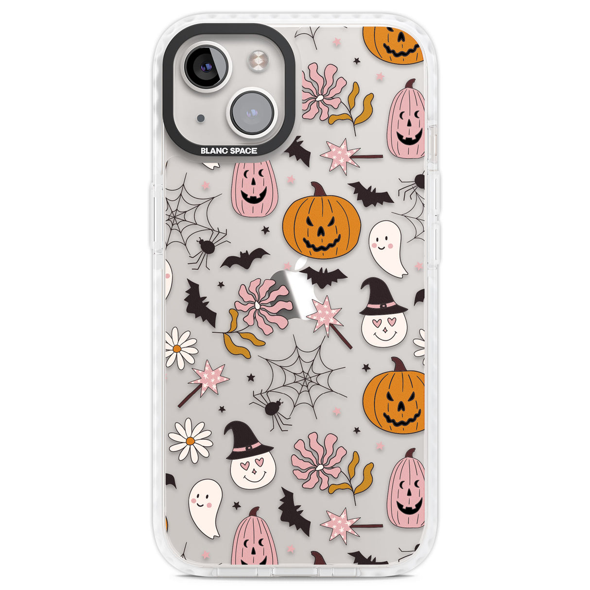 Spooky Mix Clear Impact Phone Case for iPhone 13, iPhone 14, iPhone 15