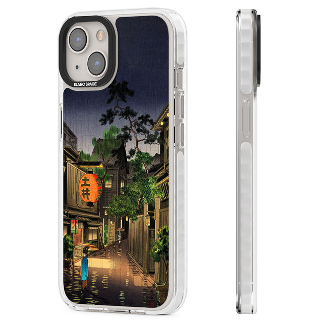 Evening in Ushigome Clear Impact Phone Case for iPhone 13, iPhone 14, iPhone 15