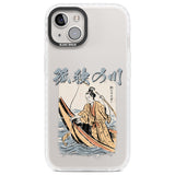 Japanese River Clear Impact Phone Case for iPhone 13, iPhone 14, iPhone 15