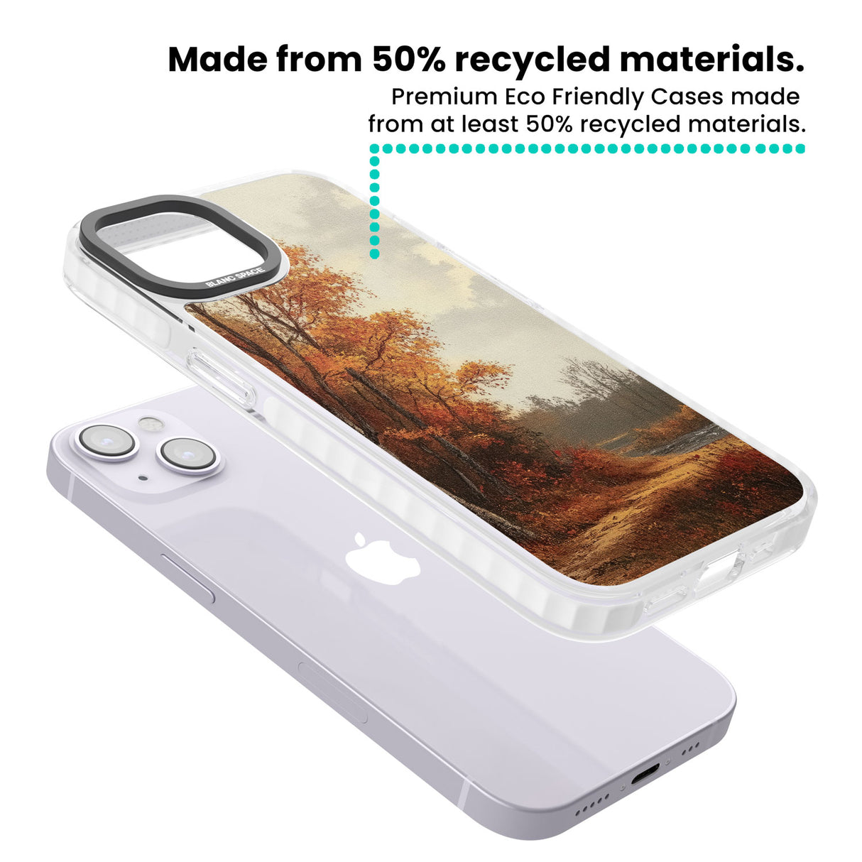 Vintage Autumn Oil Painting Magsafe Impact Phone Case for iPhone 13, iPhone 14, iPhone 15