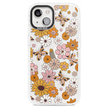 Butterfly & Bloom Autumn Floral Magsafe Impact Phone Case for iPhone 13, iPhone 14, iPhone 15