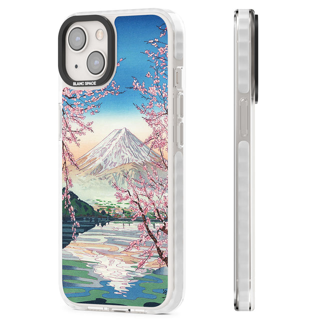 Mt. Fuji from Lake Kawaguchi Magsafe Impact Phone Case for iPhone 13, iPhone 14, iPhone 15