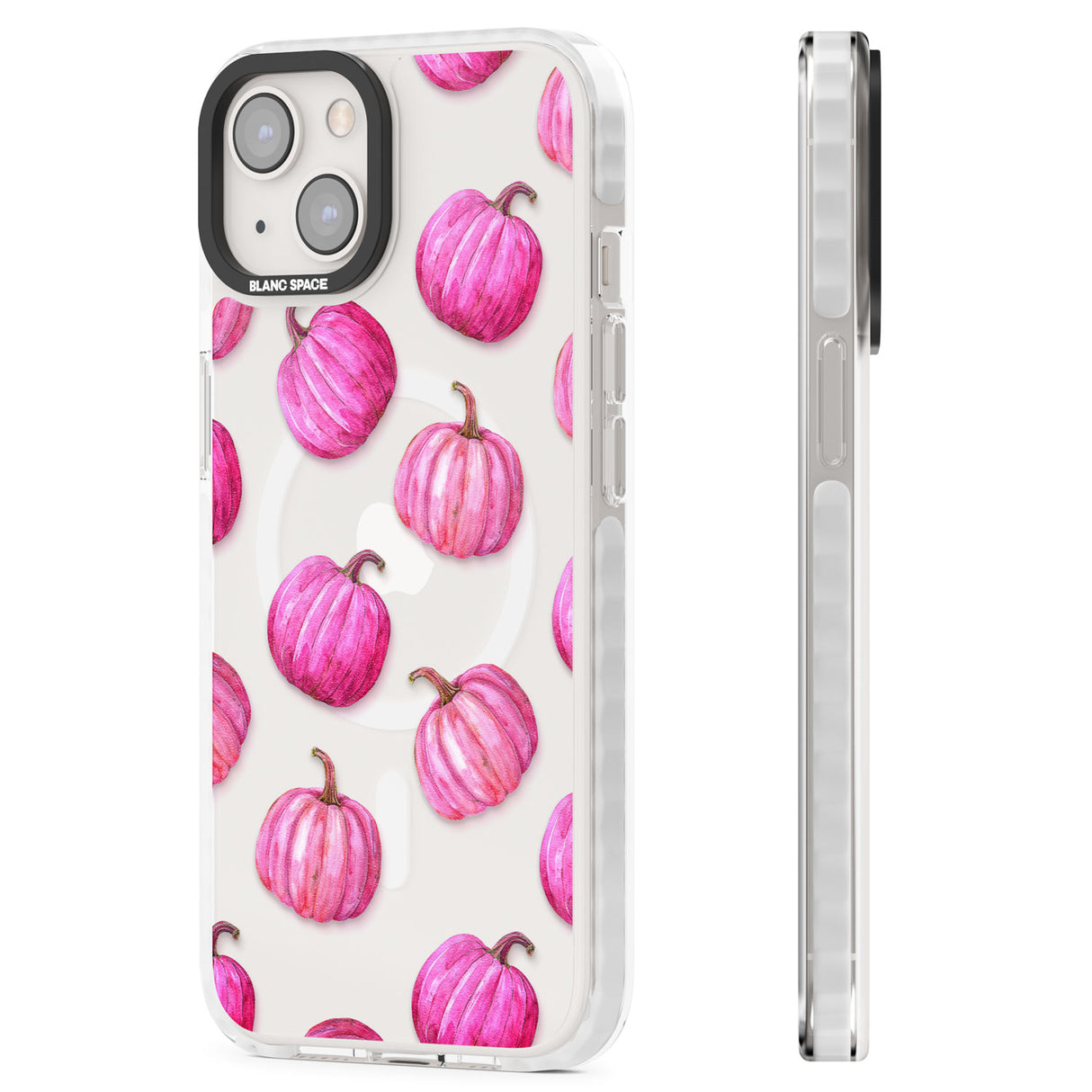 Pink Pumpkins Magsafe Impact Phone Case for iPhone 13, iPhone 14, iPhone 15