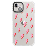 Pink Bolt PatternPhone Case for iPhone 14