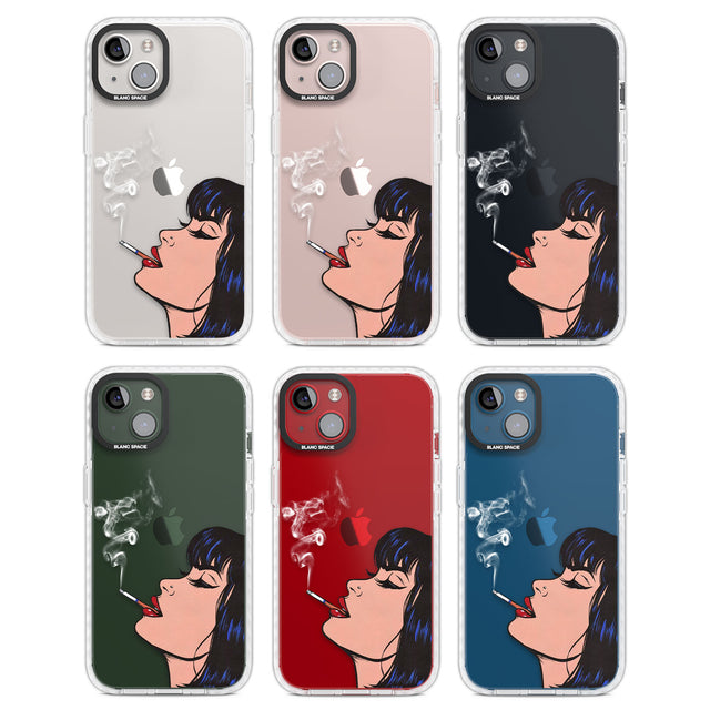 Stress Relief - Pop Art Clear Impact Phone Case for iPhone 13, iPhone 14, iPhone 15