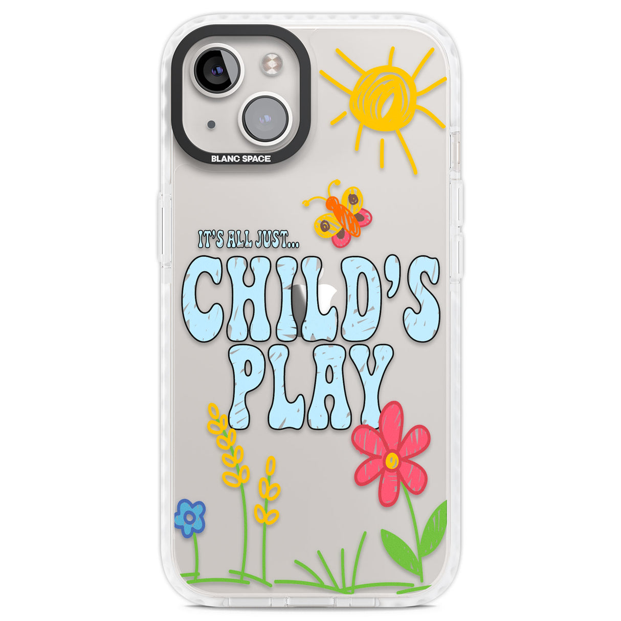 Child's Play Clear Impact Phone Case for iPhone 13, iPhone 14, iPhone 15