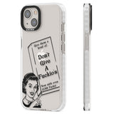 "Don't Give a F*ckio's" Cereal Clear Impact Phone Case for iPhone 13, iPhone 14, iPhone 15