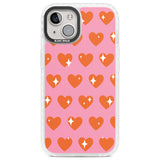 Sweet Hearts (Sunset) Clear Impact Phone Case for iPhone 13, iPhone 14, iPhone 15