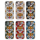 Fierce Jungle Tigers Clear Impact Phone Case for iPhone 13, iPhone 14, iPhone 15