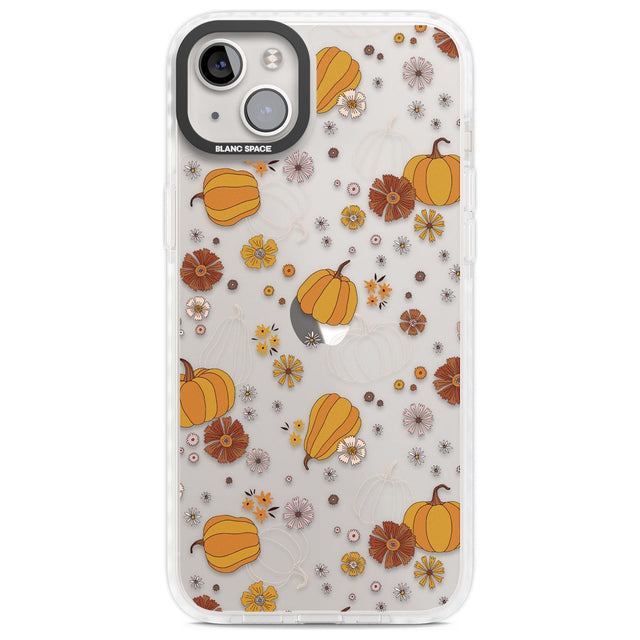 Halloween Skulls and FlowersPhone Case for iPhone 14 Plus