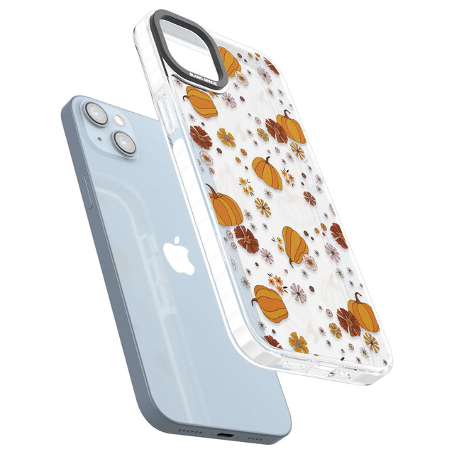 Halloween Skulls and FlowersPhone Case for iPhone 14 Plus