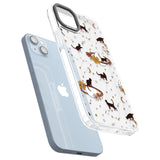 Halloween Skulls and FlowersPhone Case for iPhone 14 Plus