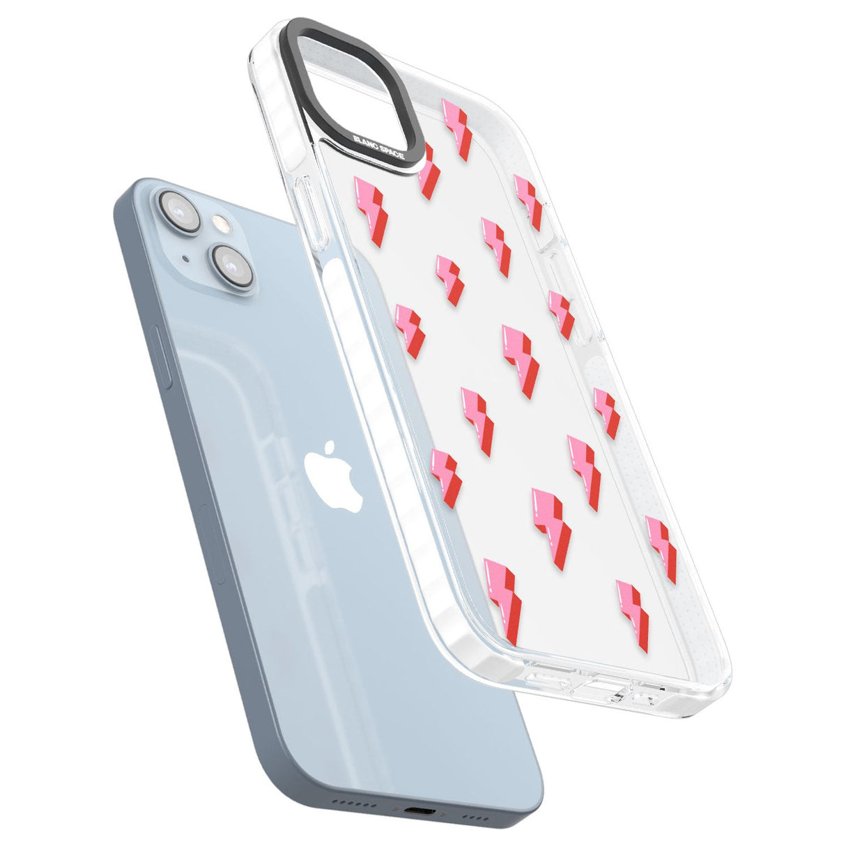 Pink Bolt PatternPhone Case for iPhone 14 Plus