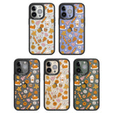 Pumpkin Spice Black Impact Phone Case for iPhone 13 Pro, iPhone 14 Pro, iPhone 15 Pro