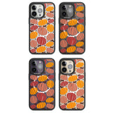 Autumn Pumpkin Patch Magsafe Black Impact Phone Case for iPhone 13 Pro, iPhone 14 Pro, iPhone 15 Pro