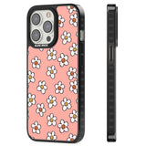 Peachy Daisy Smiles Magsafe Black Impact Phone Case for iPhone 13 Pro, iPhone 14 Pro, iPhone 15 Pro