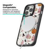 Spooky Mix Magsafe Black Impact Phone Case for iPhone 13 Pro, iPhone 14 Pro, iPhone 15 Pro