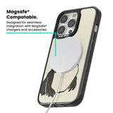 Matsumoto Hoji Frog Magsafe Black Impact Phone Case for iPhone 13 Pro, iPhone 14 Pro, iPhone 15 Pro