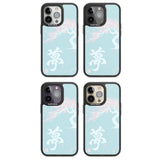 Dreams & Cherry Blossom Magsafe Black Impact Phone Case for iPhone 13 Pro, iPhone 14 Pro, iPhone 15 Pro