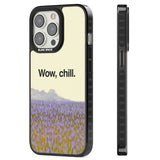 Wow, chill Magsafe Black Impact Phone Case for iPhone 13 Pro, iPhone 14 Pro, iPhone 15 Pro