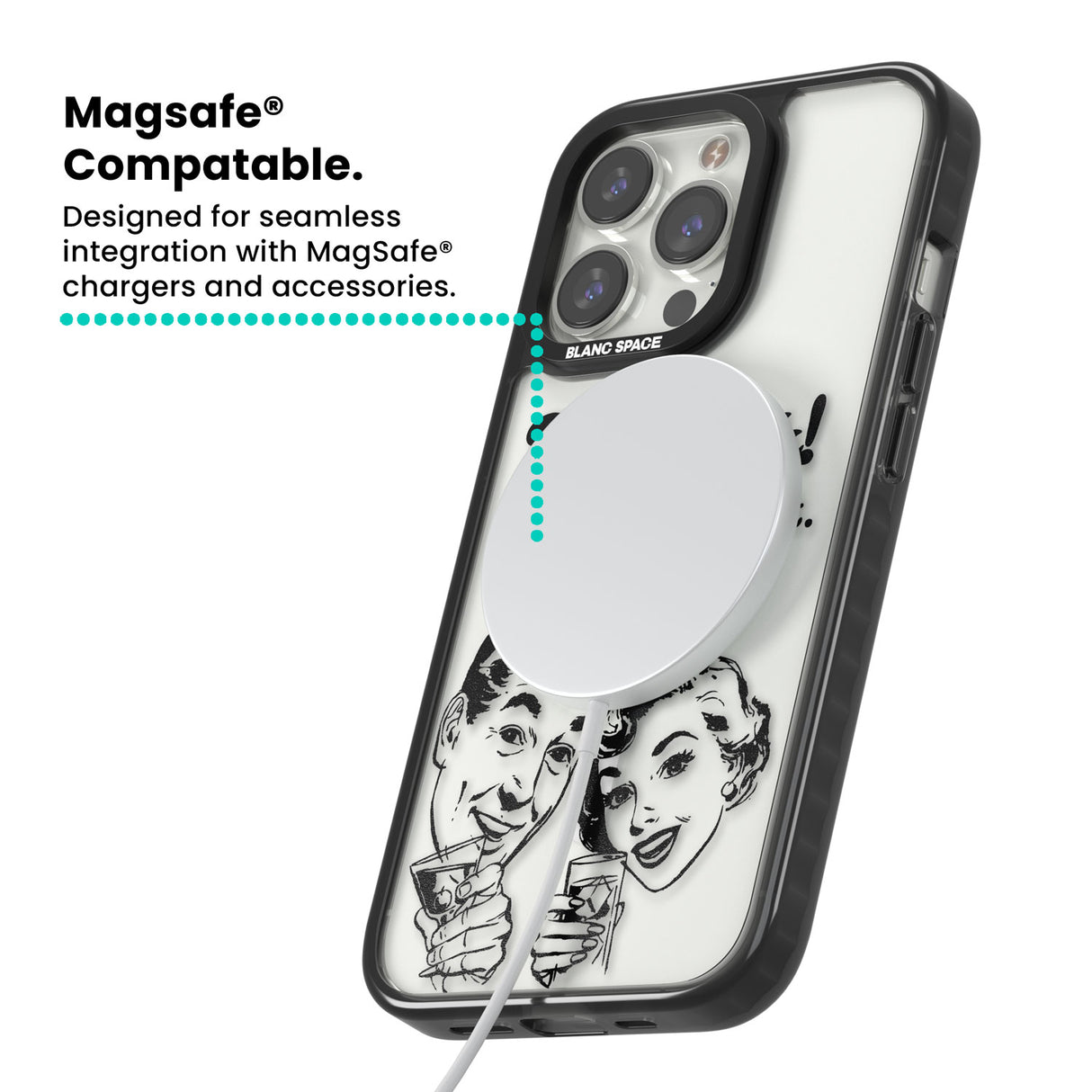 Congrats! You're the worst Magsafe Black Impact Phone Case for iPhone 13 Pro, iPhone 14 Pro, iPhone 15 Pro