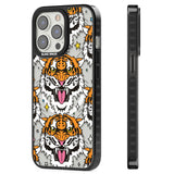 Fierce Jungle Tigers Magsafe Black Impact Phone Case for iPhone 13 Pro, iPhone 14 Pro, iPhone 15 Pro