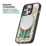 Celestial Zodiac - Pisces Magsafe Black Impact Phone Case for iPhone 13 Pro, iPhone 14 Pro, iPhone 15 Pro