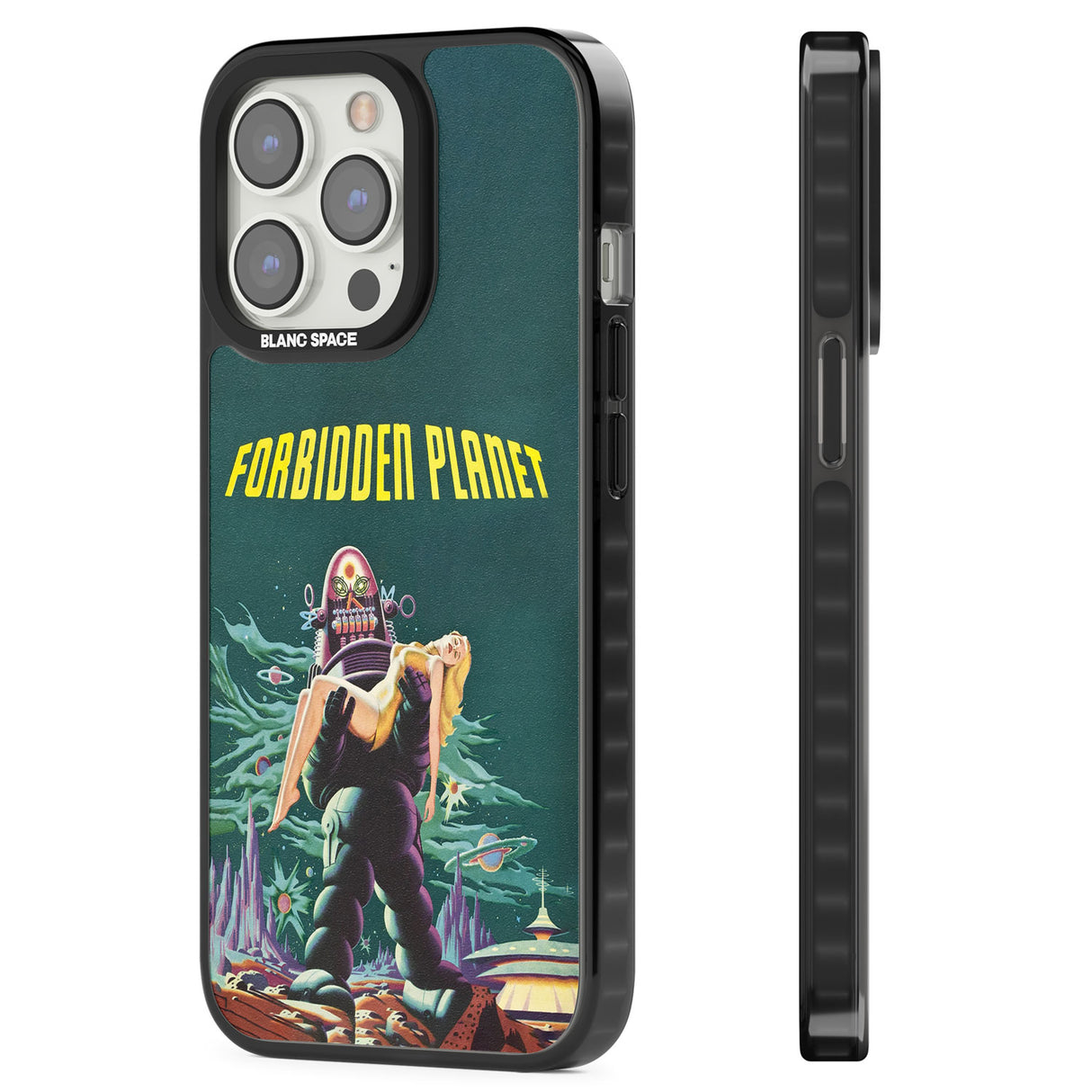 Forbidden Planet Poster Magsafe Black Impact Phone Case for iPhone 13 Pro, iPhone 14 Pro, iPhone 15 Pro