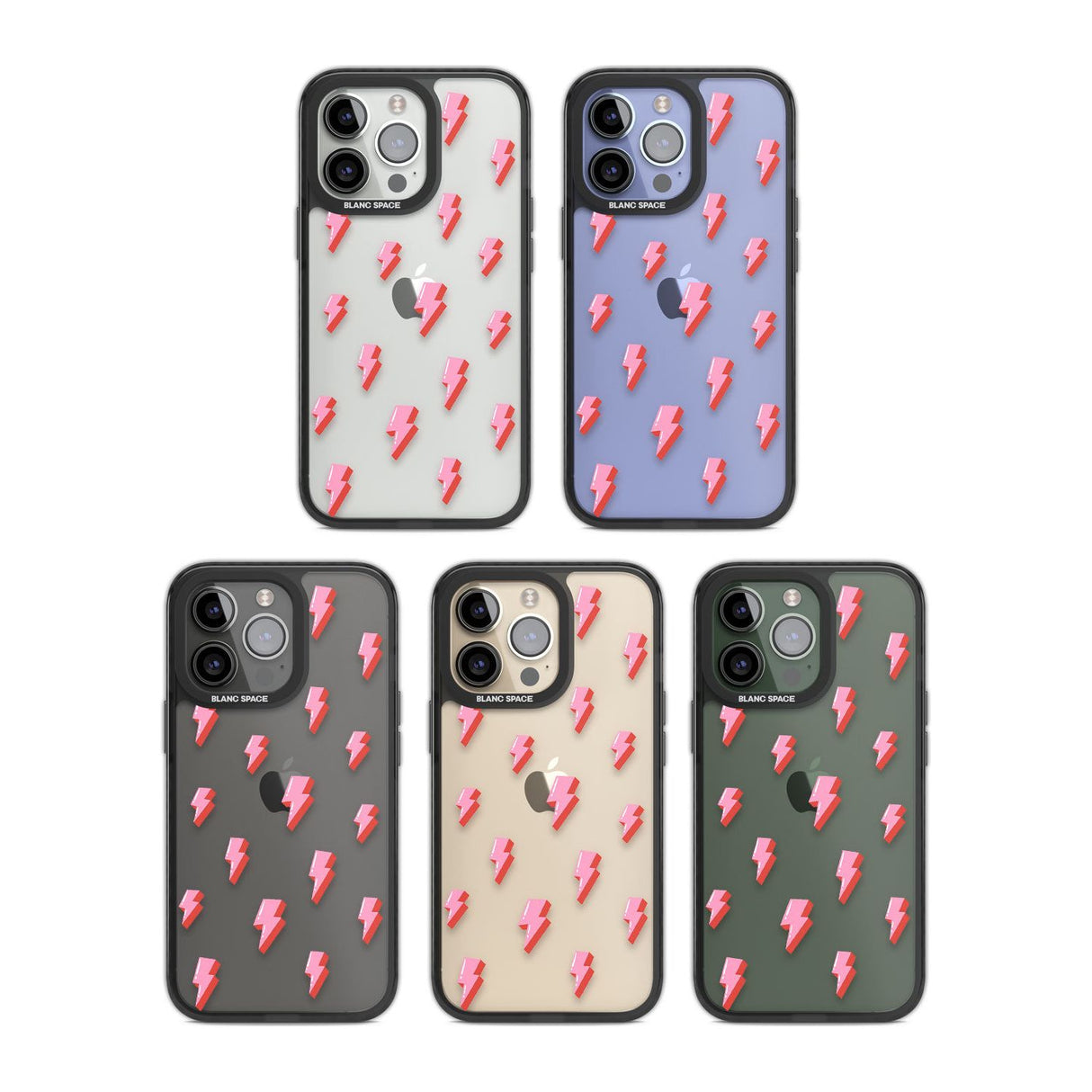 Pink Bolt PatternPhone Case for iPhone 14 Pro