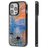 Sunset Harbor Black Impact Phone Case for iPhone 13 Pro, iPhone 14 Pro, iPhone 15 Pro