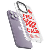 Feel Good Feel Calm (Green)Phone Case for iPhone 14 Pro