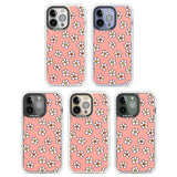 Peachy Daisy Smiles Clear Impact Phone Case for iPhone 13 Pro, iPhone 14 Pro, iPhone 15 Pro