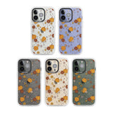 Halloween Skulls and FlowersPhone Case for iPhone 14 Pro