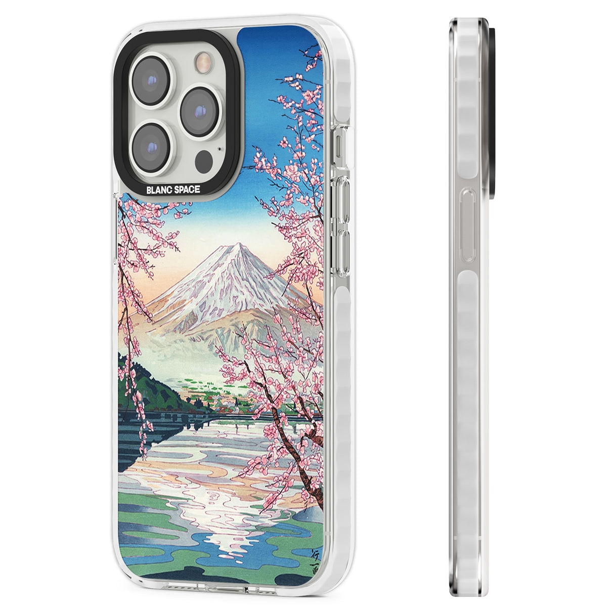 Mt. Fuji from Lake Kawaguchi Clear Impact Phone Case for iPhone 13 Pro, iPhone 14 Pro, iPhone 15 Pro