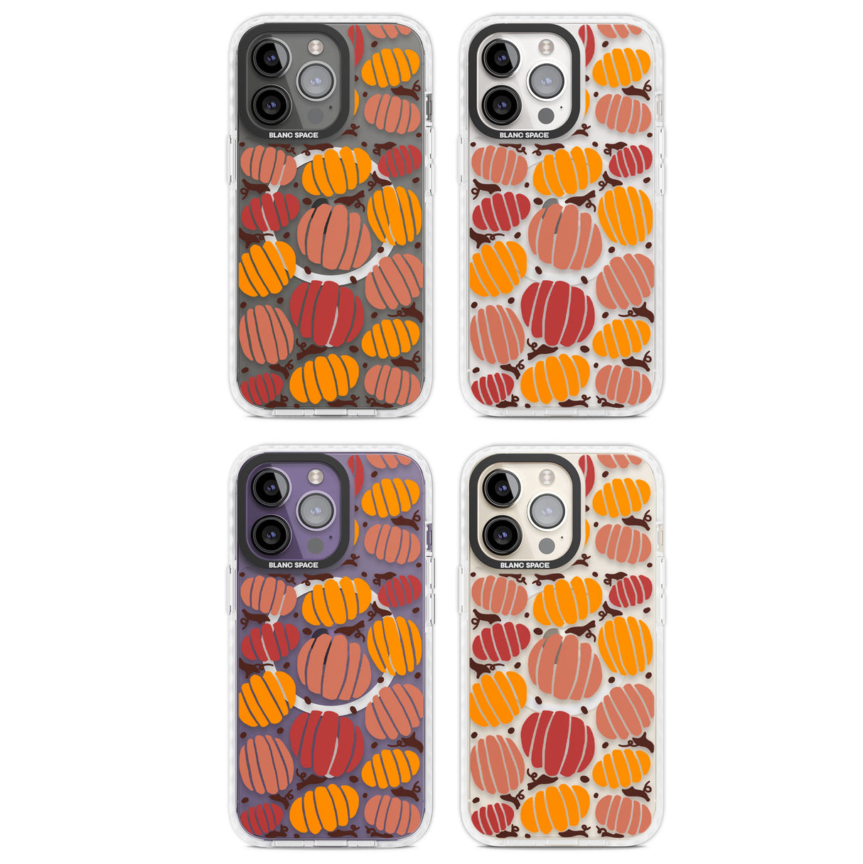 Autumn Pumpkin Patch Magsafe Impact Phone Case for iPhone 13 Pro, iPhone 14 Pro, iPhone 15 Pro