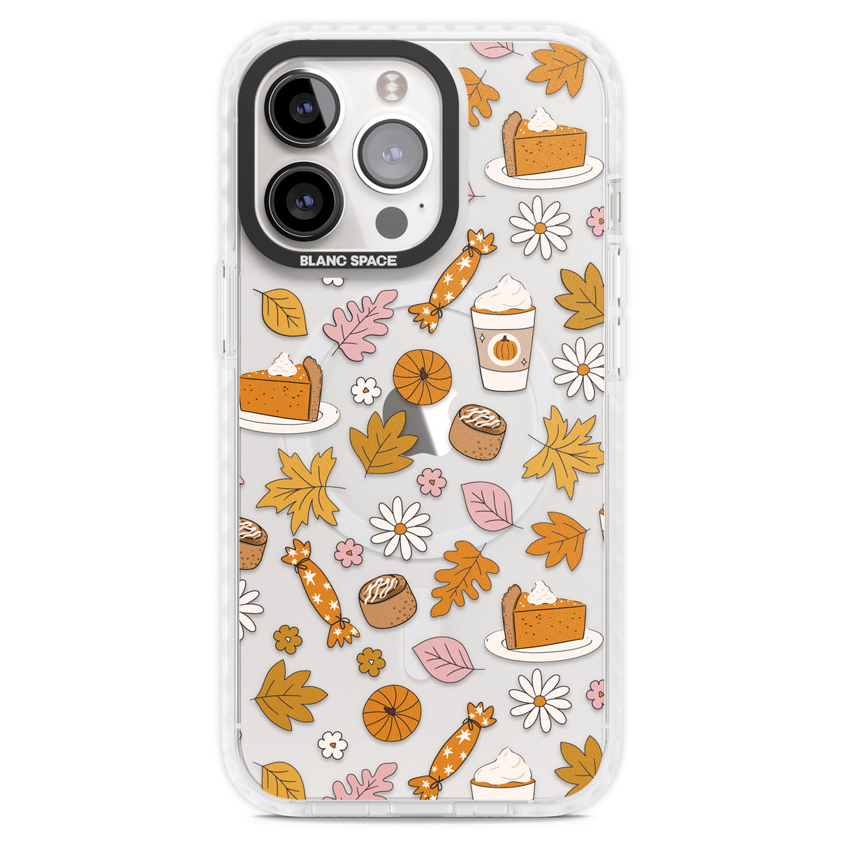 Pumpkin Spice Magsafe Impact Phone Case for iPhone 13 Pro, iPhone 14 Pro, iPhone 15 Pro