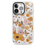 Butterfly & Bloom Autumn Floral Magsafe Impact Phone Case for iPhone 13 Pro, iPhone 14 Pro, iPhone 15 Pro