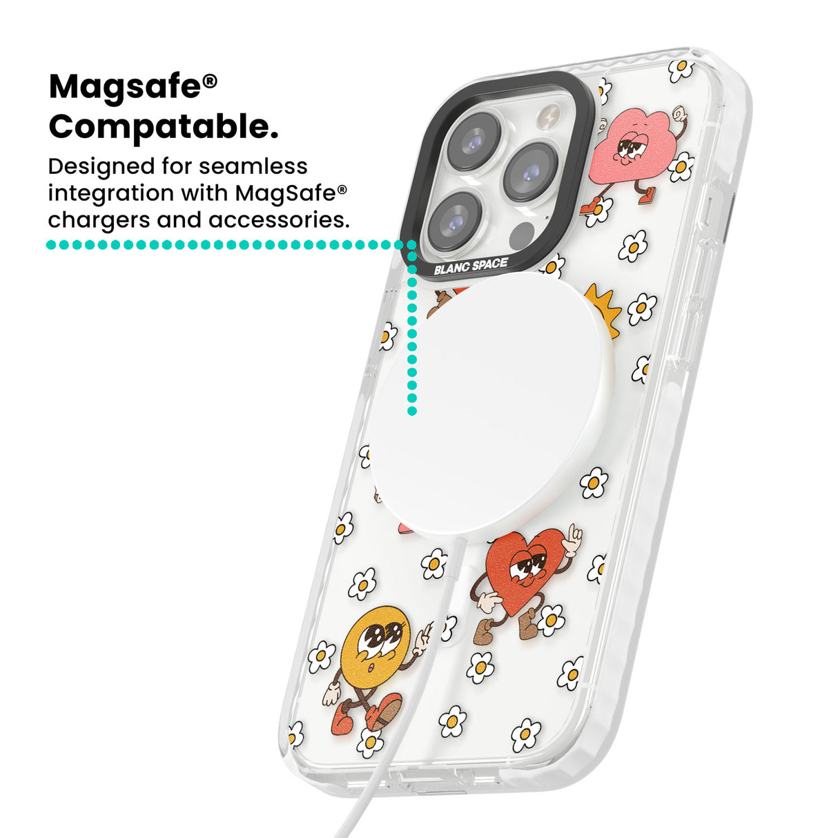  Magsafe Impact Phone Case for iPhone 13 Pro, iPhone 14 Pro, iPhone 15 Pro