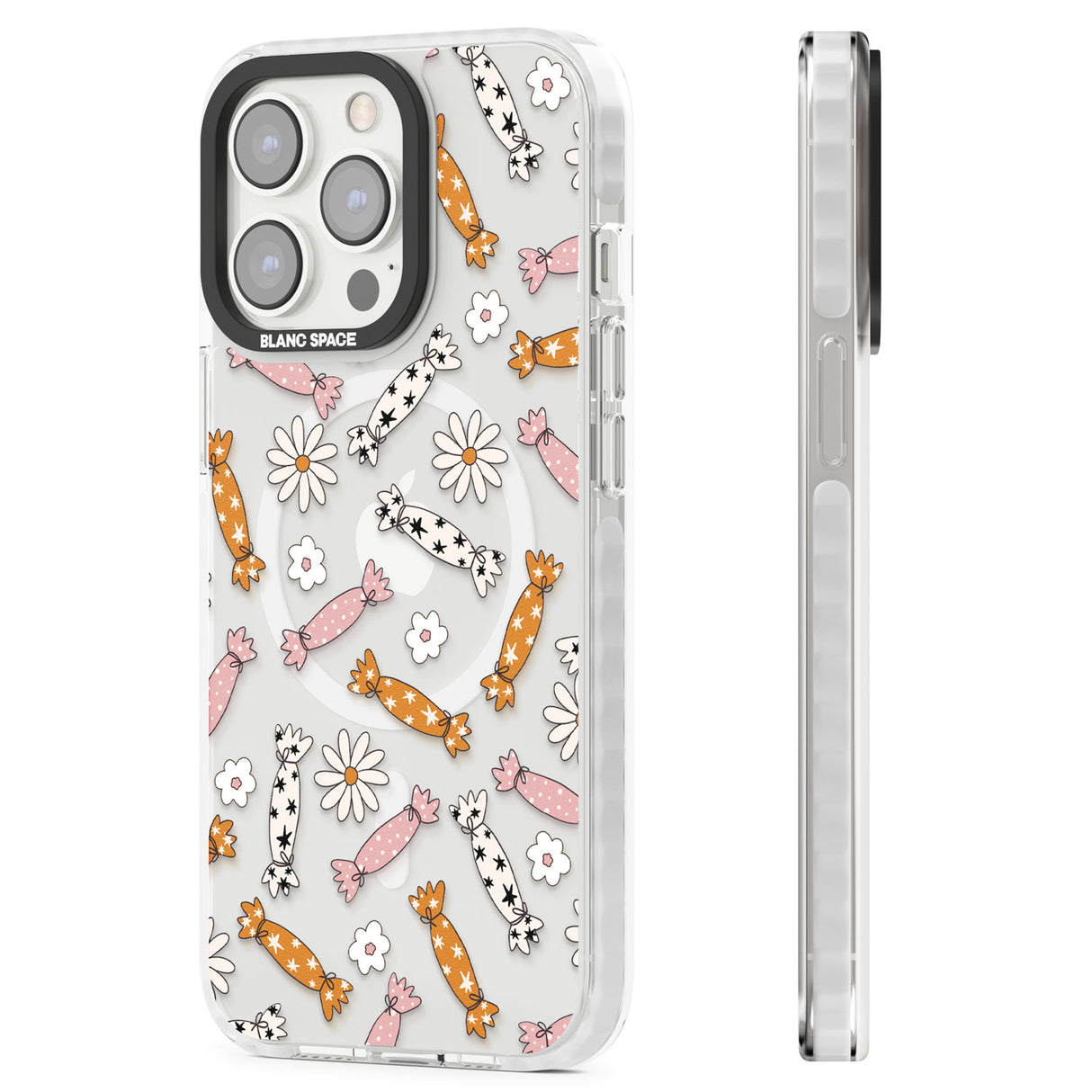 Floral Candy Magsafe Impact Phone Case for iPhone 13 Pro, iPhone 14 Pro, iPhone 15 Pro