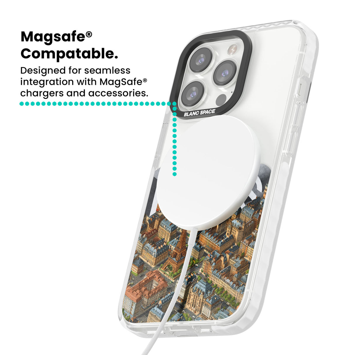  Magsafe Impact Phone Case for iPhone 13 Pro, iPhone 14 Pro, iPhone 15 Pro