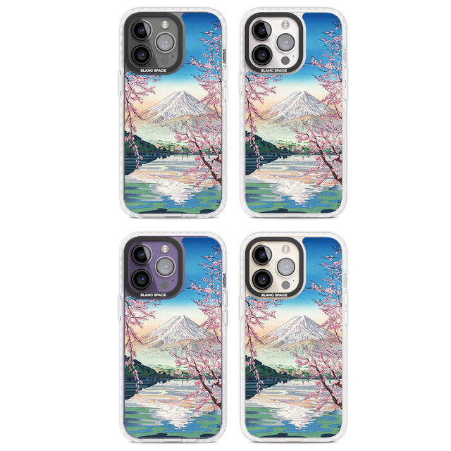 Mt. Fuji from Lake Kawaguchi Magsafe Impact Phone Case for iPhone 13 Pro, iPhone 14 Pro, iPhone 15 Pro