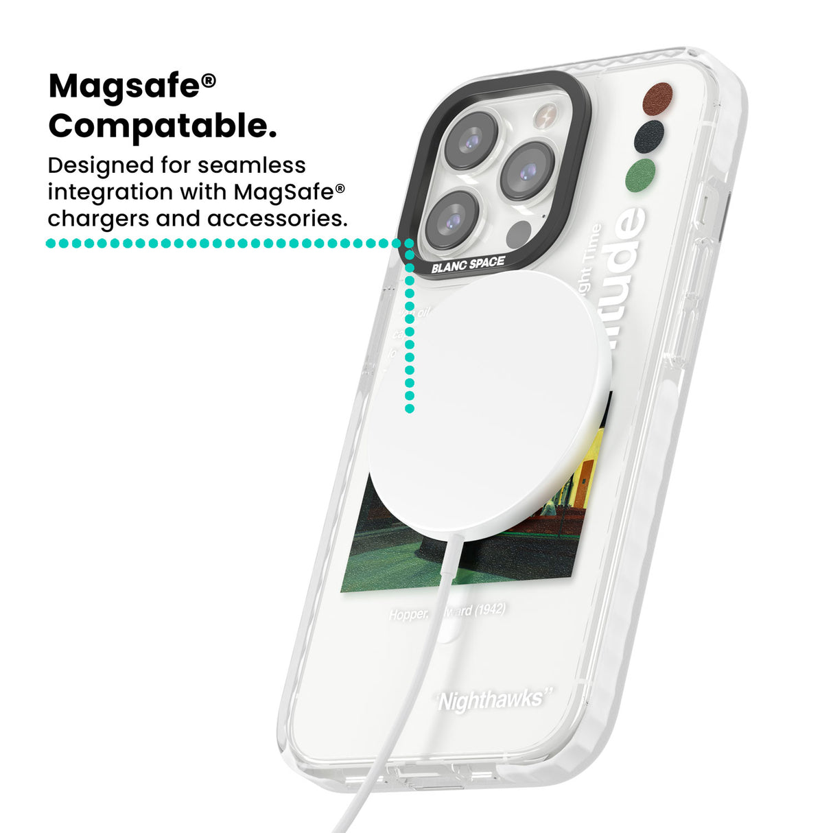  Magsafe Impact Phone Case for iPhone 13 Pro, iPhone 14 Pro, iPhone 15 Pro