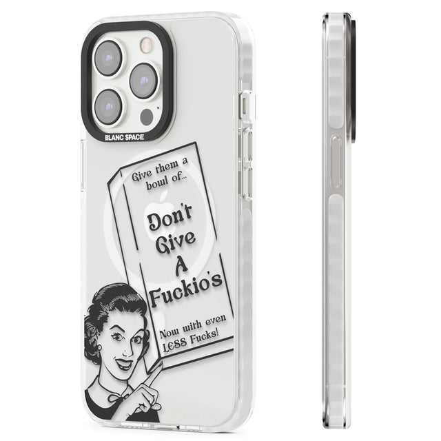 "Don't Give a F*ckio's" Cereal Magsafe Impact Phone Case for iPhone 13 Pro, iPhone 14 Pro, iPhone 15 Pro