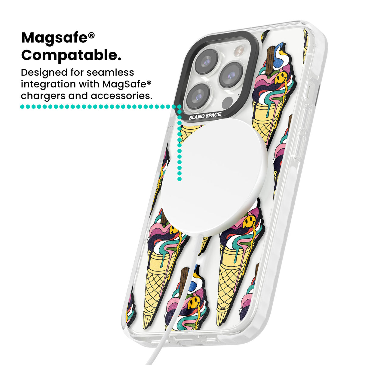  Magsafe Impact Phone Case for iPhone 13 Pro, iPhone 14 Pro, iPhone 15 Pro