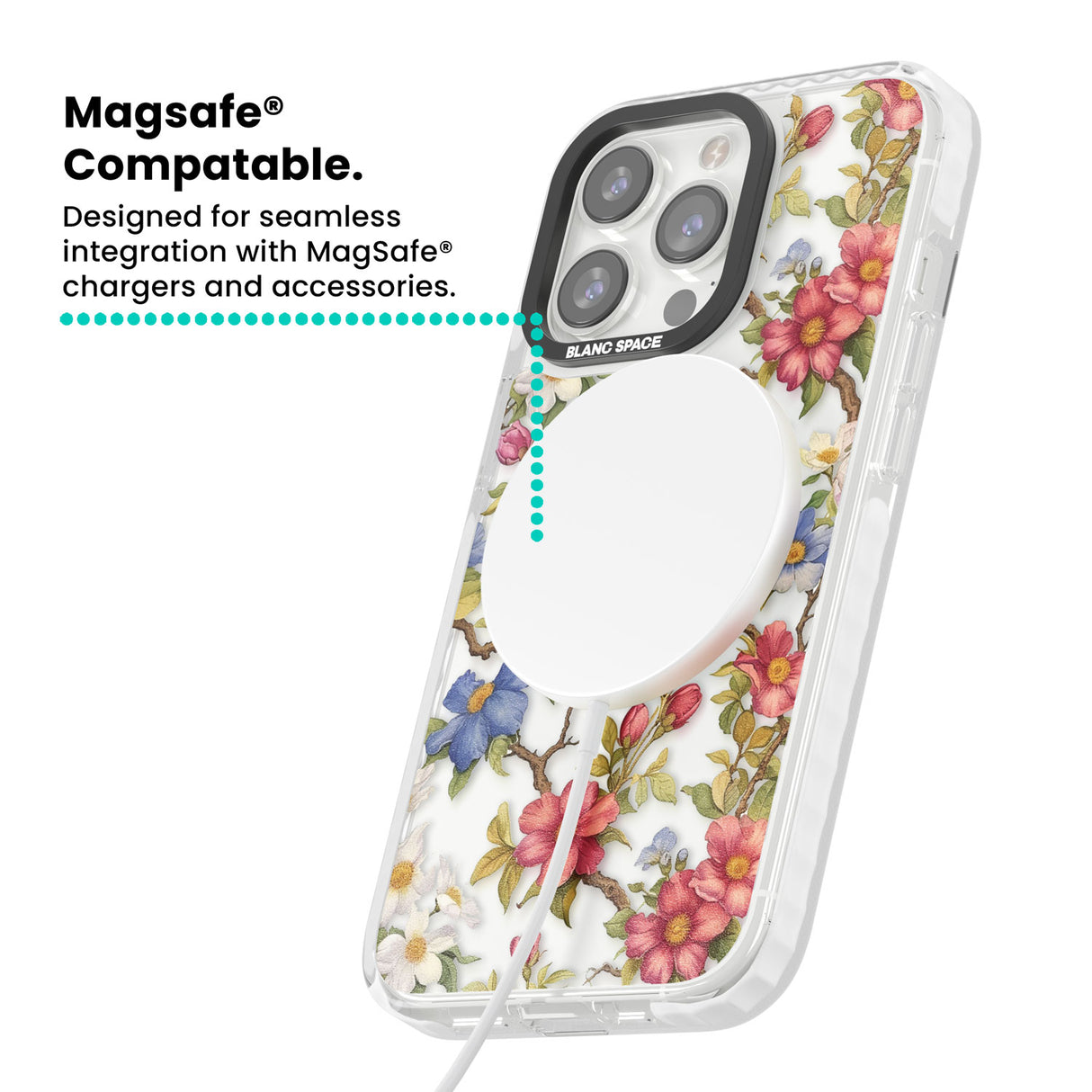  Magsafe Impact Phone Case for iPhone 13 Pro, iPhone 14 Pro, iPhone 15 Pro