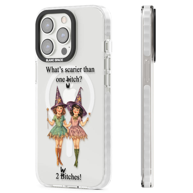 Two Witches Magsafe Impact Phone Case for iPhone 13 Pro, iPhone 14 Pro, iPhone 15 Pro