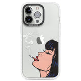 Stress Relief - Pop Art Clear Impact Phone Case for iPhone 13 Pro, iPhone 14 Pro, iPhone 15 Pro